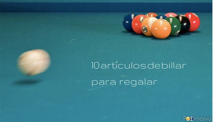 10 artculos de billar para regalar